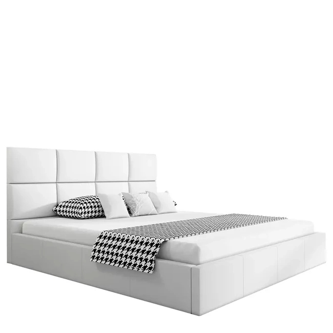 Łóżko sypialniane z oparciem 120x200 cm AMBY