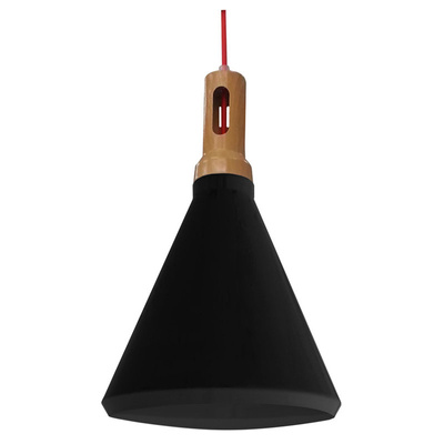 Robinson lampa wisząca 26 1X60W E27 czarno-czarny 