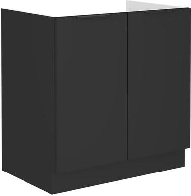 Kuchenna szafka pod zlewozmywak 80 cm SELENA czarny