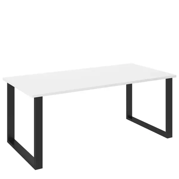 Duży biały stół 185x90 MALAGA