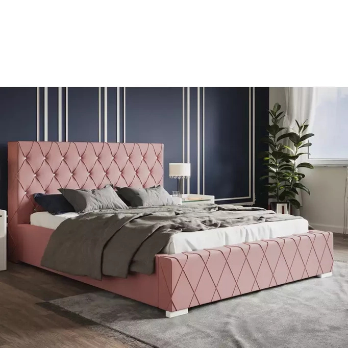 Łóżko do sypialni 160x200 cm LENCE