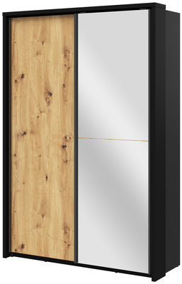 Dwudrzwiowa szafa przesuwna z lustrem 160 cm ARTI