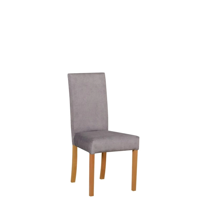 Rozkładany stół z drewnianymi krzesłami tapicerowanymi GROTTO