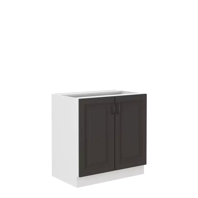 Stojąca szafka kuchenna biały mat 80 cm STYLE