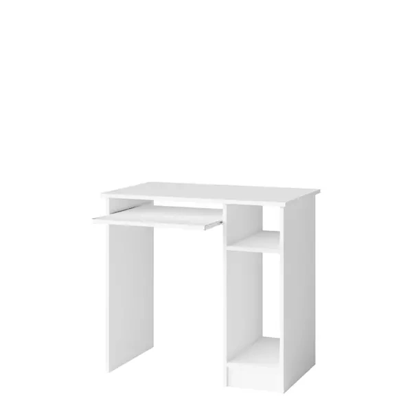Nowoczesne małe białe biurko 80 cm KAMIL