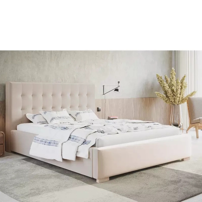 Łóżko tapicerowane 120x200 cm NESS