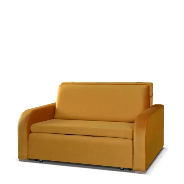 Dwuosobowa sofa z funkcją spania do salonu MERCI pojemnik