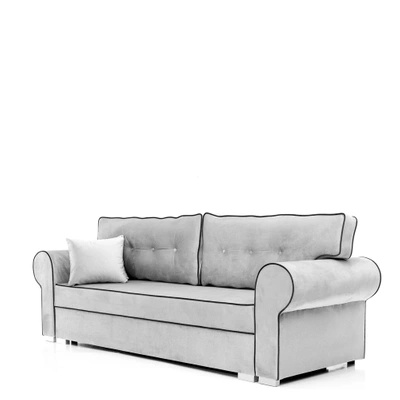 Trzyosobowa sofa w stylu glamour SUSAN