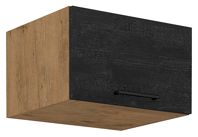 Nadstawka szafka kuchenna 60 cm VIKI ciemne drewno