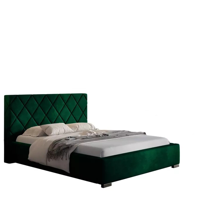 Łóżko tapicerowane do sypialni 120x200 cm STRALO